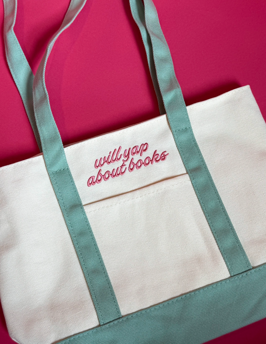 Bookish Mini Tote | Will Yap About Books
