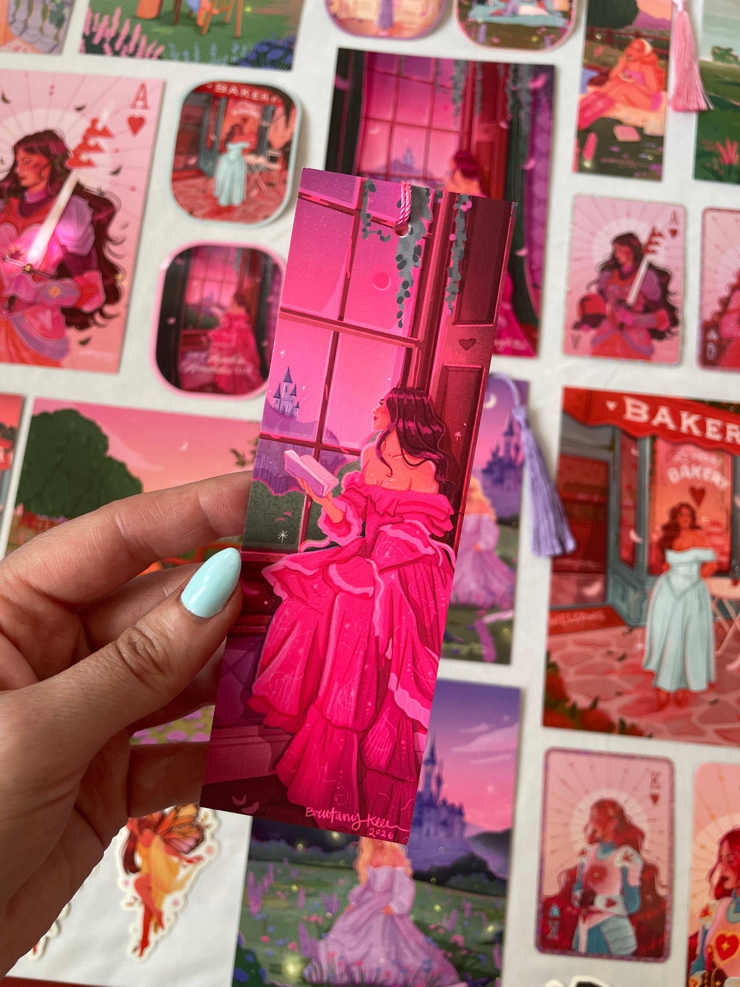 Hopeless Romantic Bookmark