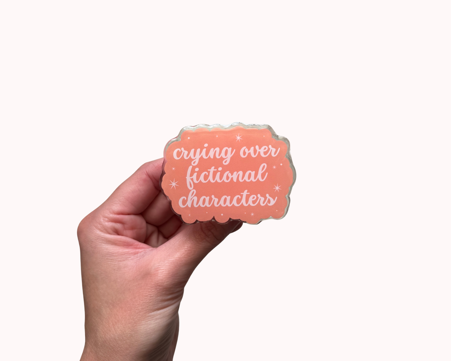 Crying Over Fictional Characters - Kindle Grip