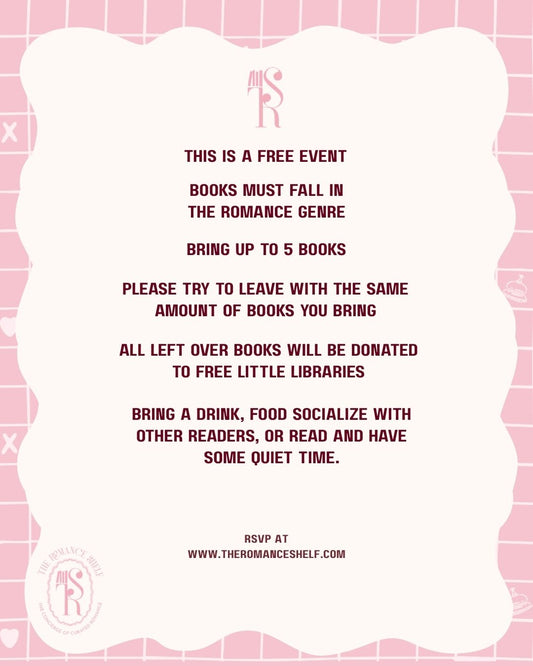 The Romance Shelf's 1st Anniversary Book Swap Social
