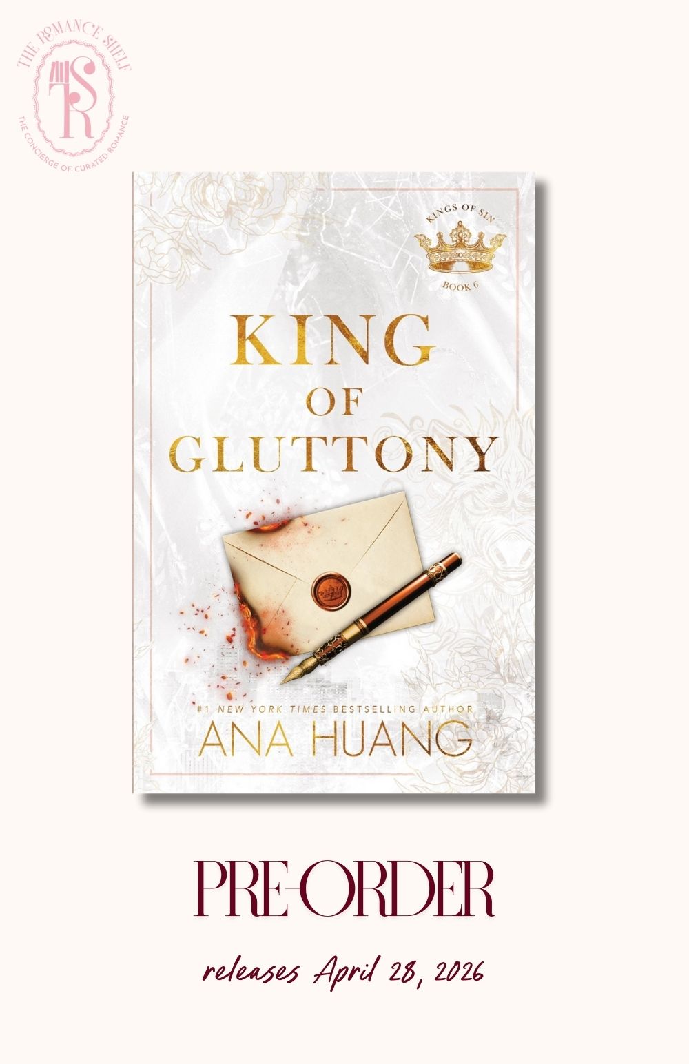 [PRE-ORDER] King of Gluttony (Kings of Sin, 6)