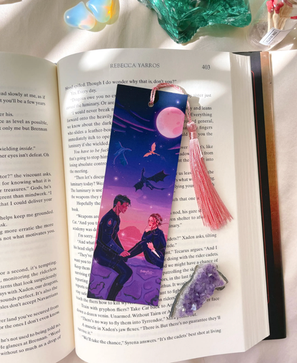 Fourth Wing Bookmark