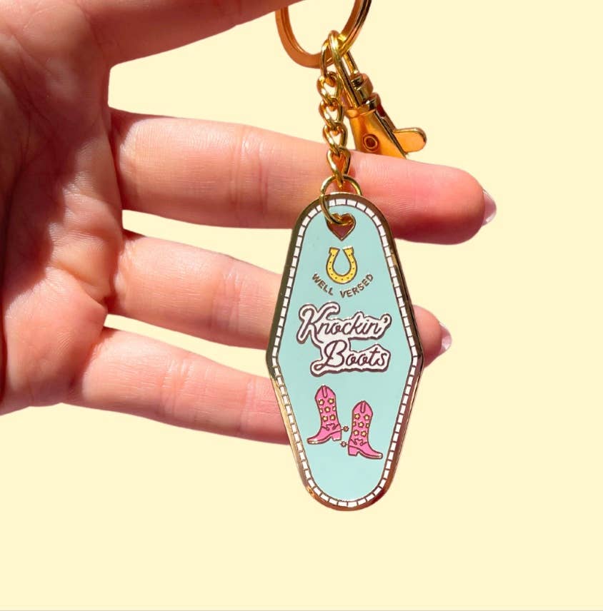 Bookish Keychain - Cowboy Romance