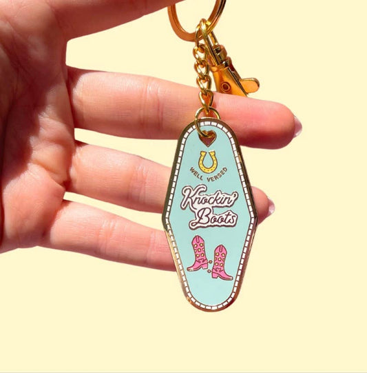 Bookish Keychain - Cowboy Romance