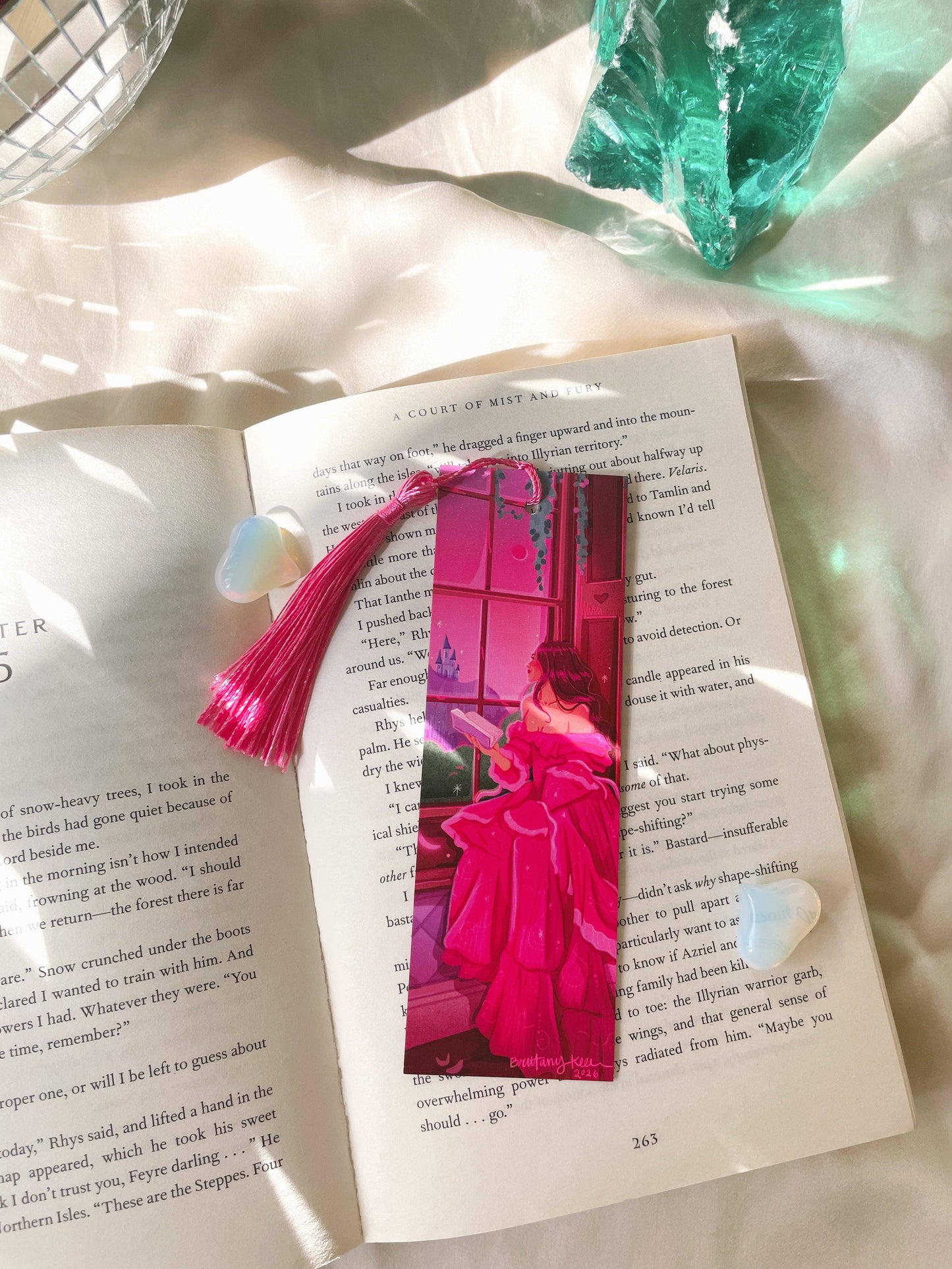 Hopeless Romantic Bookmark