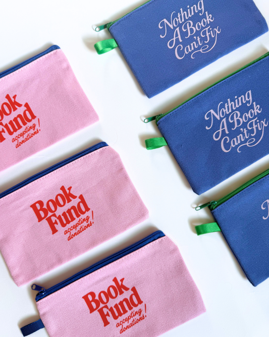 Mini Bookish Zipper Pouch
