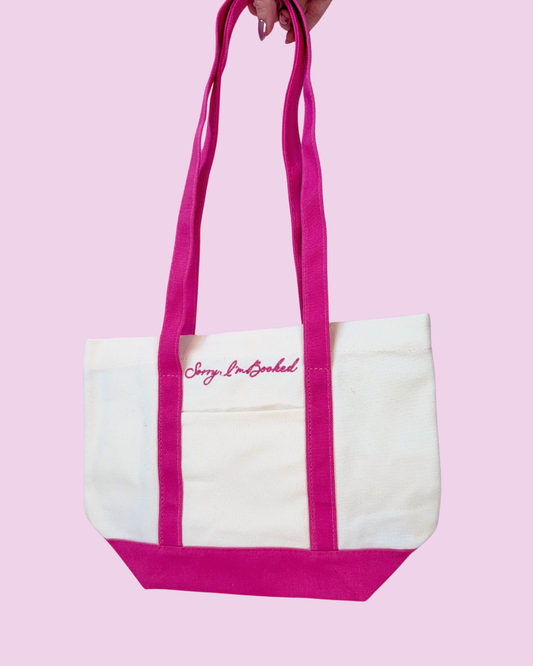 Bookish Mini Tote | Sorry I'm Booked