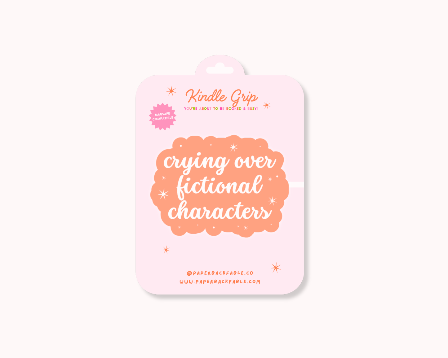 Crying Over Fictional Characters - Kindle Grip