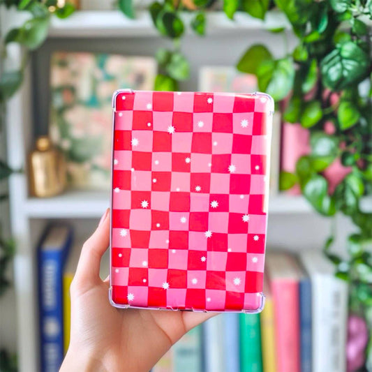 Red Checkered Kindle Insert