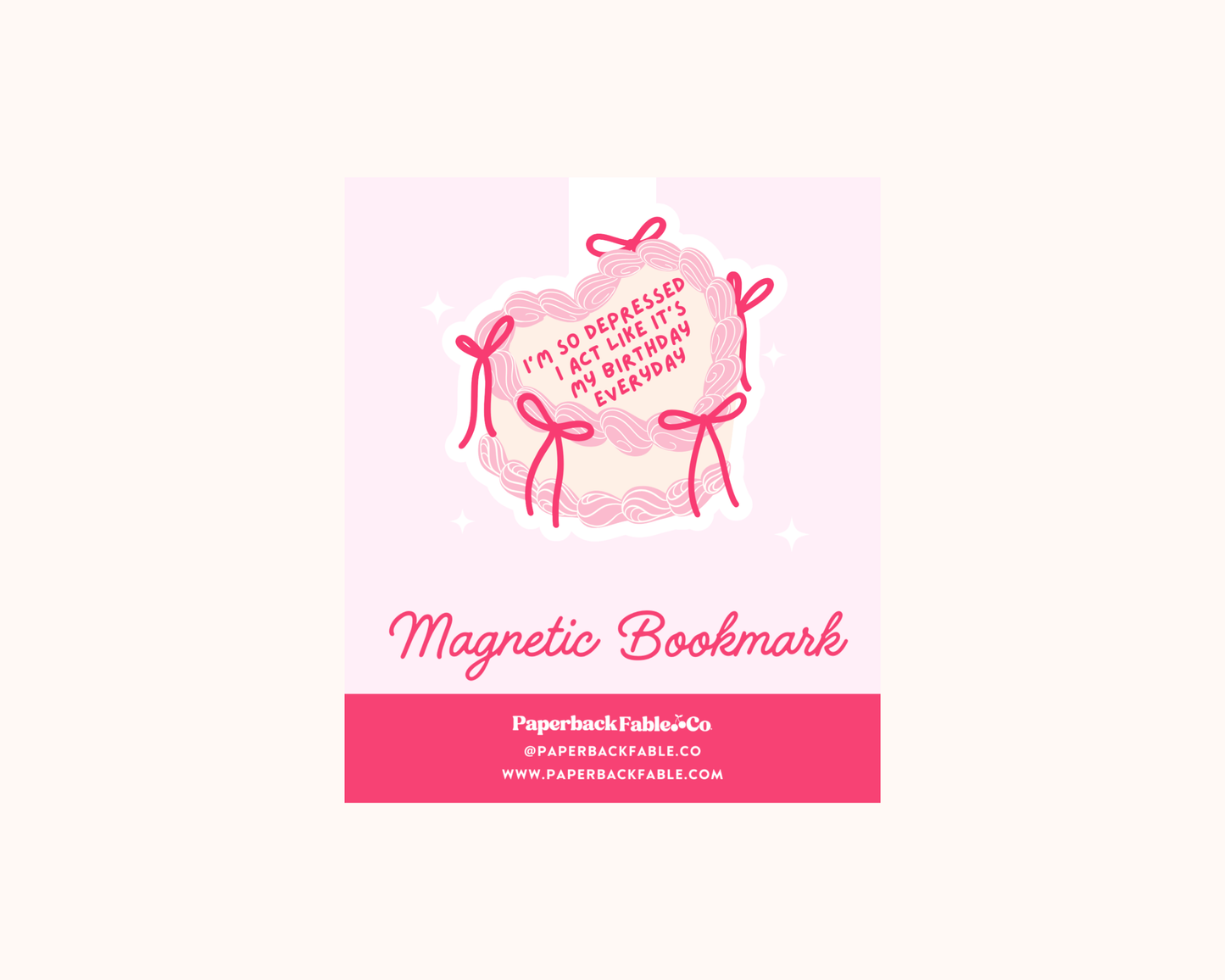 TTPD Cake - Magnetic Bookmarks