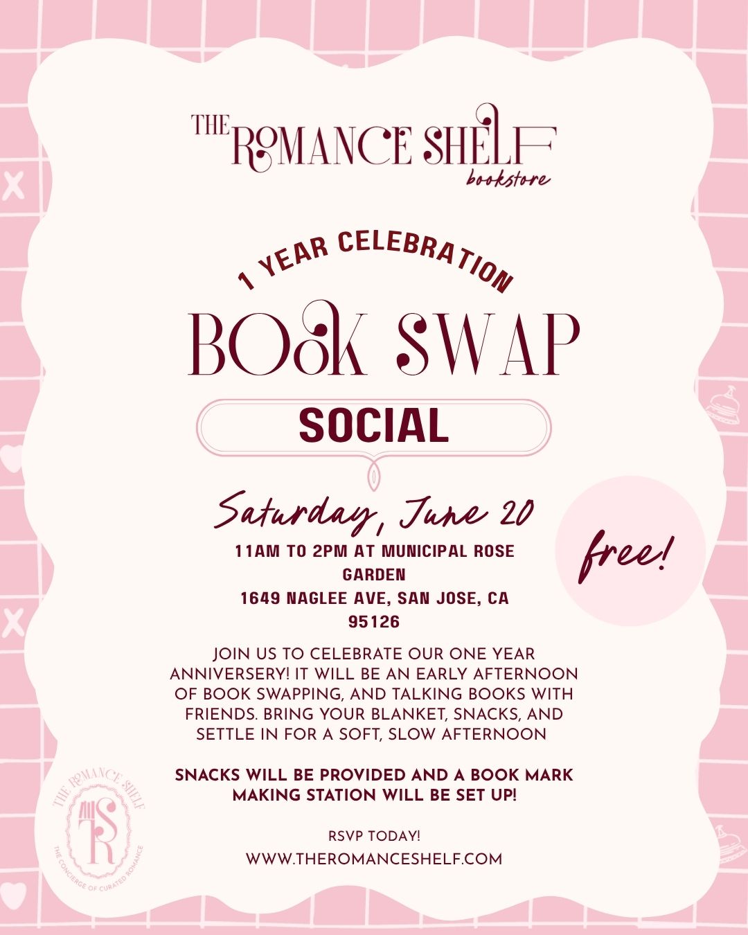 The Romance Shelf's 1st Anniversary Book Swap Social