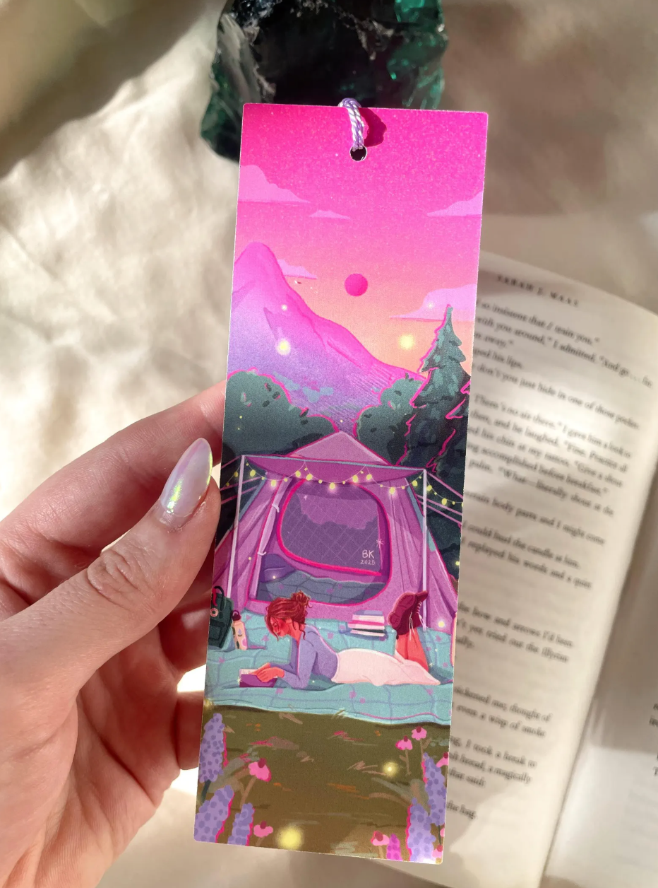 Wild and Reading Bookmark