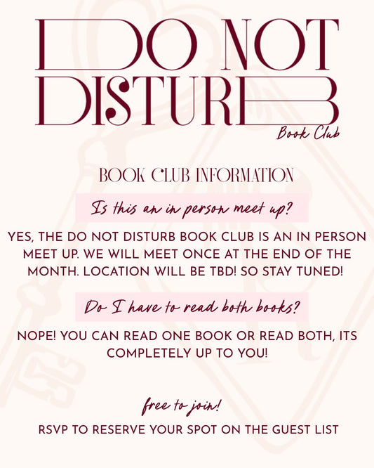 Do Not Disturb - October Meet Up