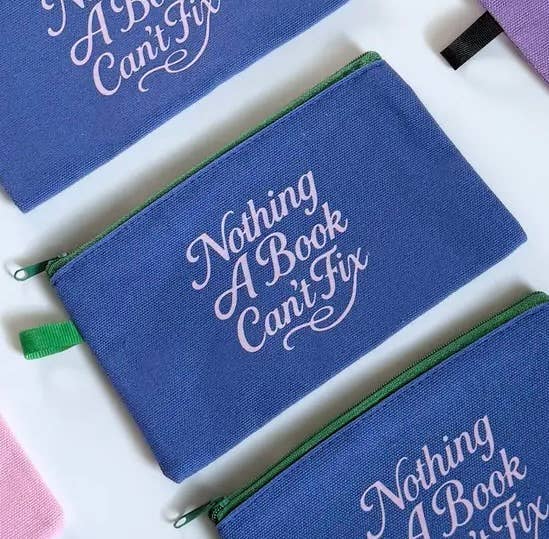 Mini Bookish Zipper Pouch