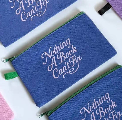 Mini Bookish Zipper Pouch