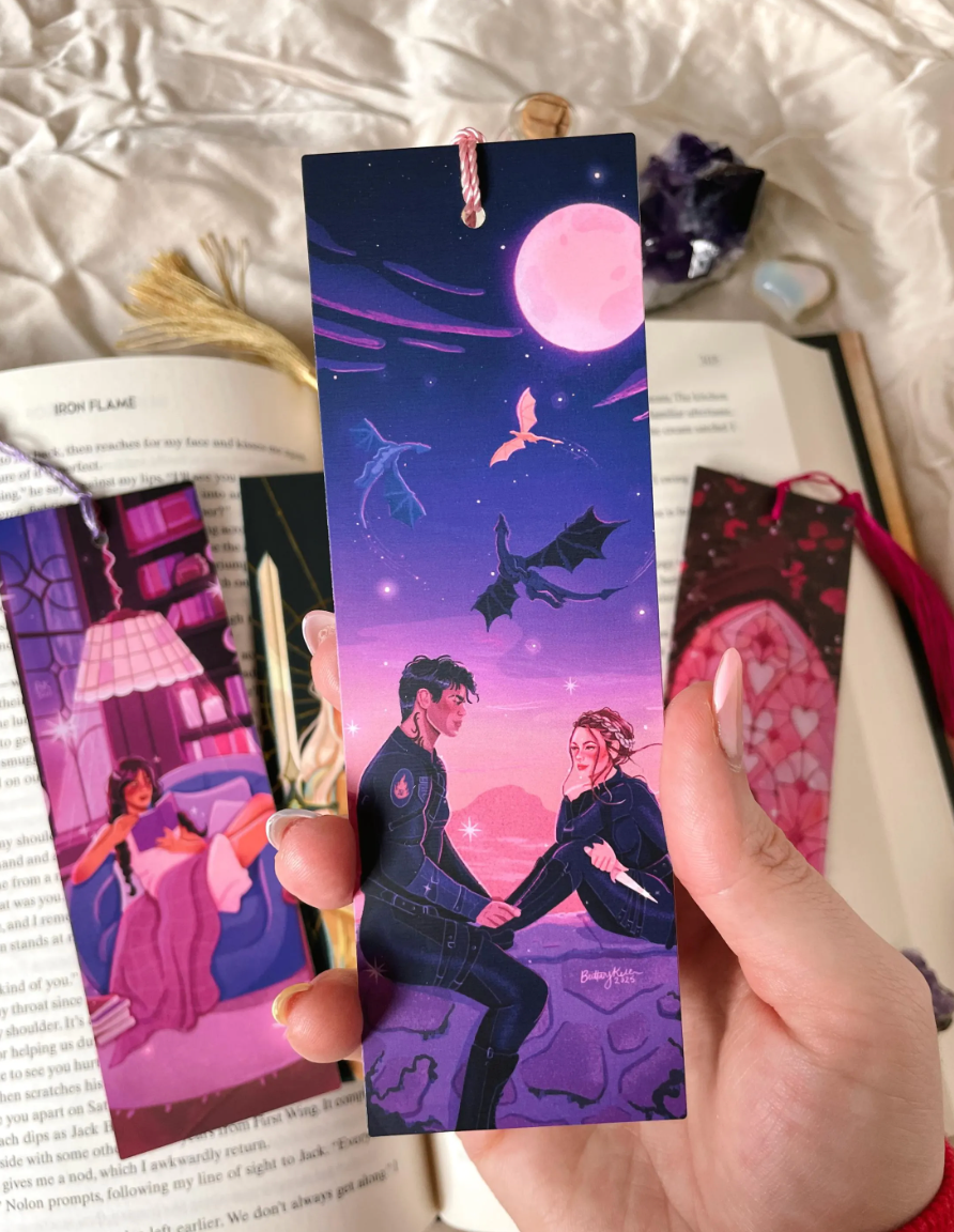 Fourth Wing Bookmark