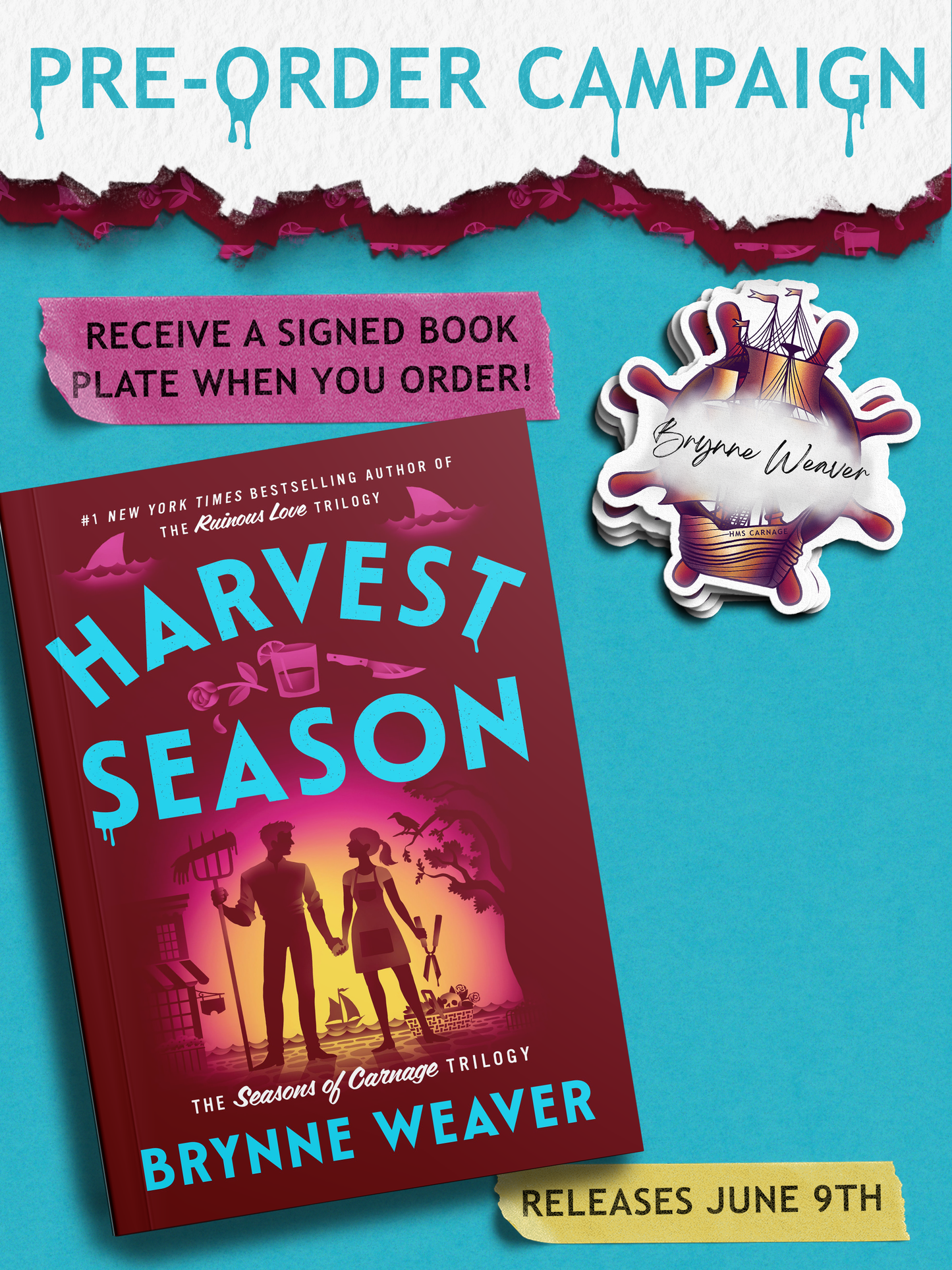 [PRE-ORDER] Harvest Season: The Seasons of Carnage Trilogy