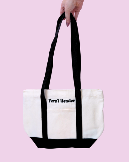 Bookish Tote | Feral Reader