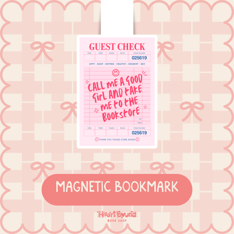 Guest Check, Good Girl - Magnetic Bookmark