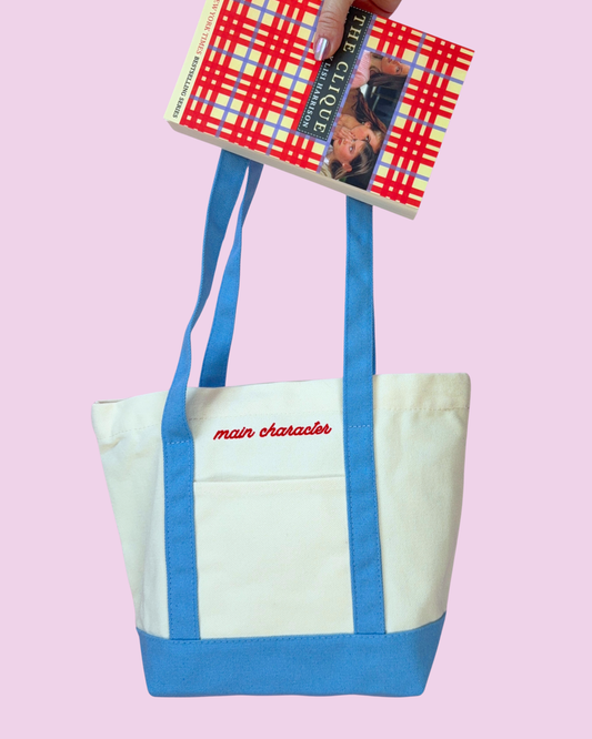 Mini Bookish Tote | Main Character