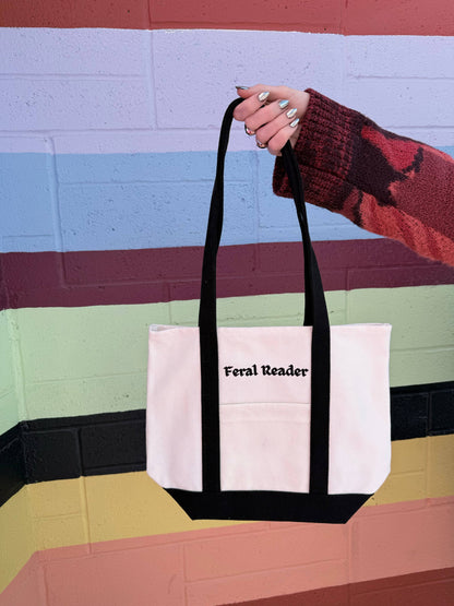 Bookish Tote | Feral Reader