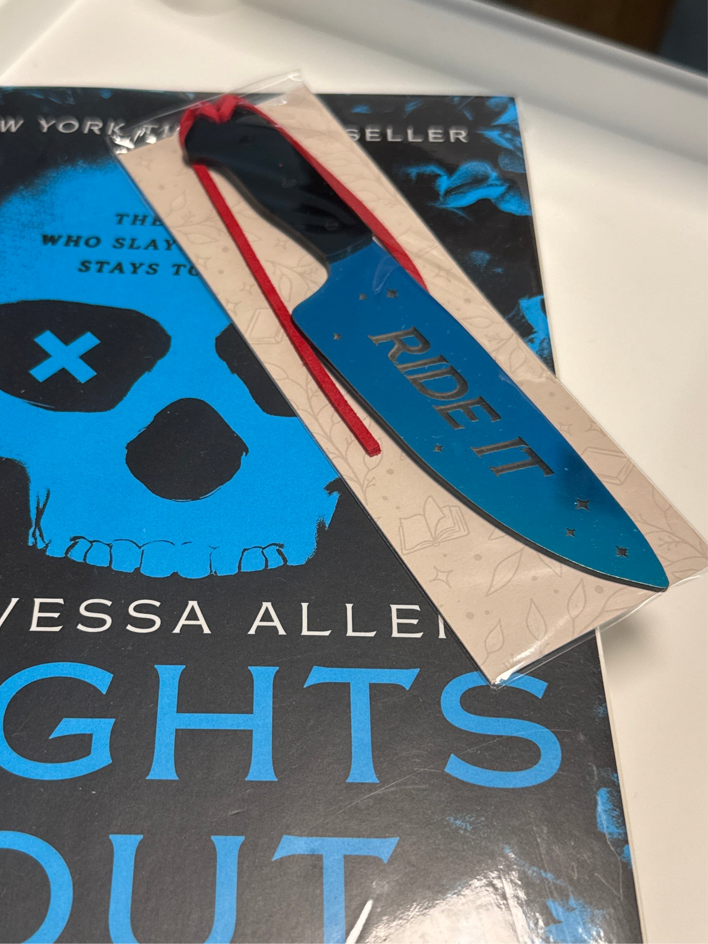 Ride It - Knife Bookmark