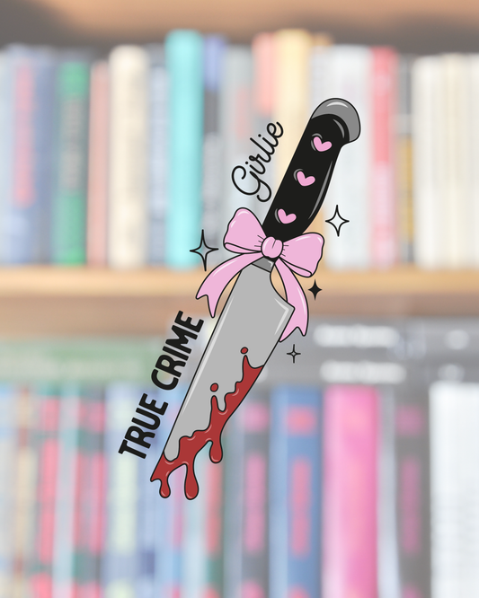 True Crime Girlie Sticker