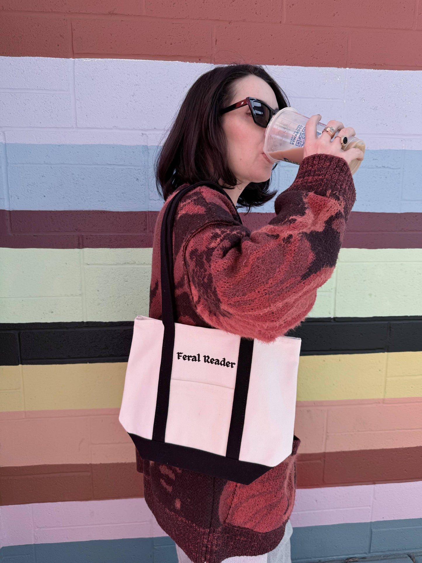 Bookish Tote | Feral Reader